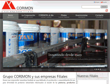 Tablet Screenshot of corimon.com